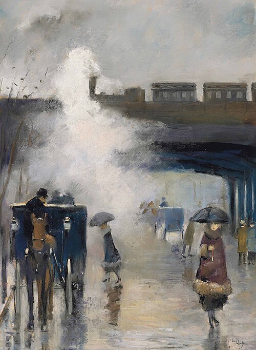 Berlin, Alexanderplatz, 1910, Lesser Ury