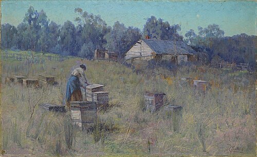 Old Bee Farm., 1900, Clara Southern