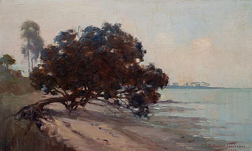 Manly Beach, Brisbane, 1903, Clas Edvard Friström