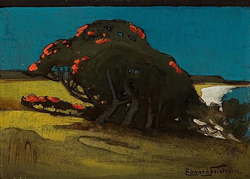Pohutukawa, 1905, Clas Edvard Friström