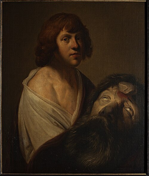 David with Goliath’s head, , Pieter De Grebber