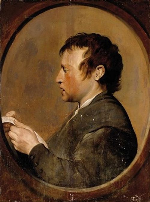 Portret czytającego mężczyzny, 1620, Pieter De Grebber