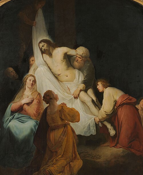 La descente de la croix, 1633, Pieter De Grebber