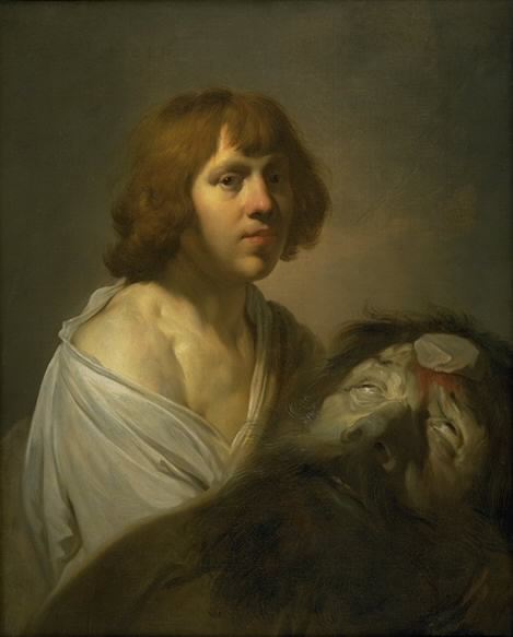 David with the Head of Goliath, 1637, Pieter De Grebber