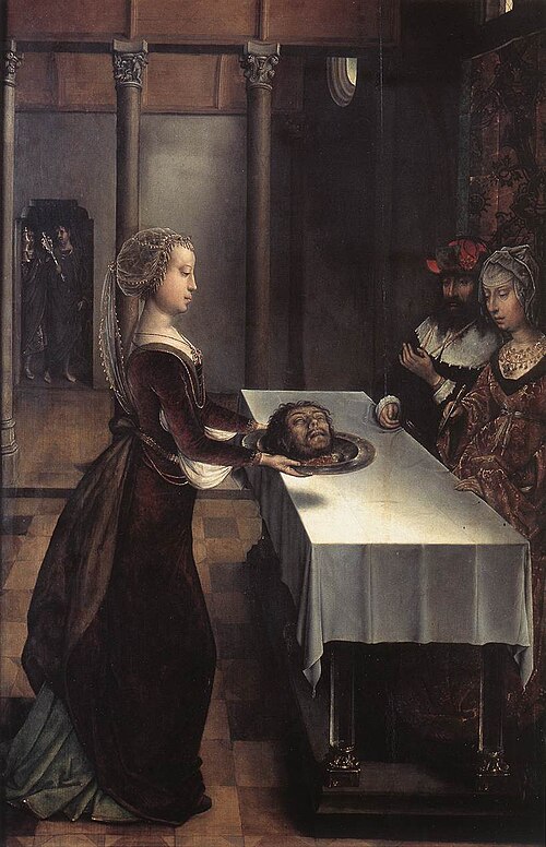Herodias' Revenge, 1497, Juan de Flandes