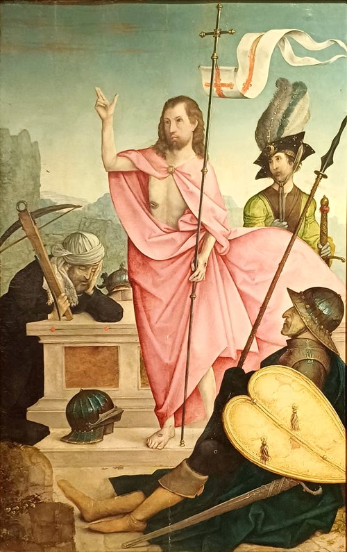 La Résurrection du Christ, 1508, Juan de Flandes