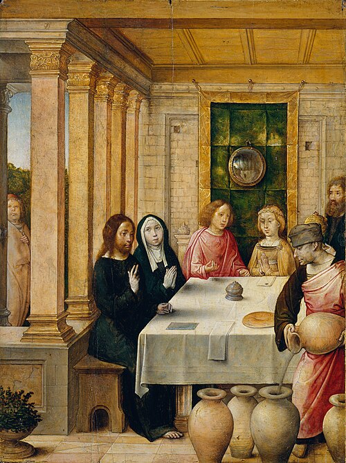 Les Noces de Cana, 1500, Juan de Flandes