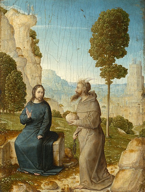 The Temptation of Christ, 1500, Juan de Flandes