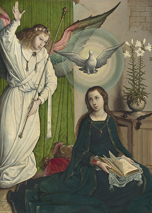 L'Annonciation, 1508, Juan de Flandes