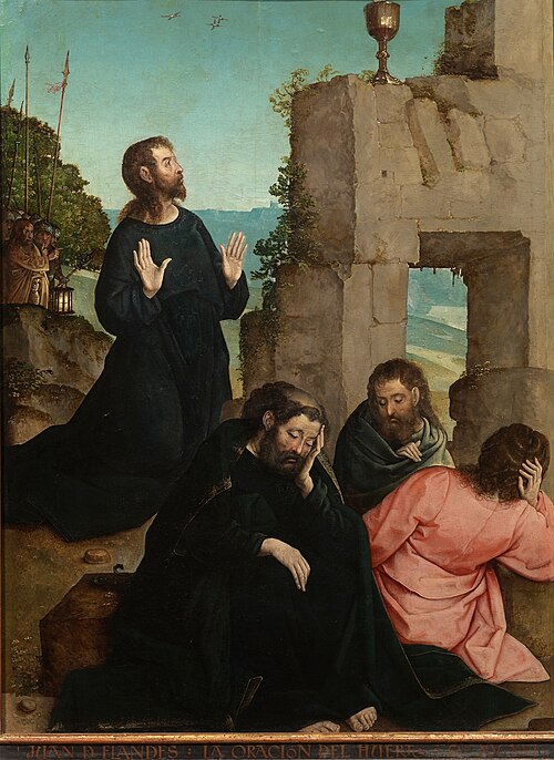 Agony in the Garden, 1514, Juan de Flandes
