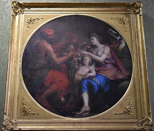 Les armes d'Enée, 1667, Claude Audran II