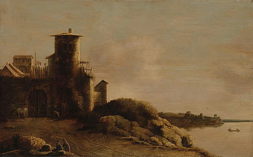 Landscape, 1633, Claude de Jongh
