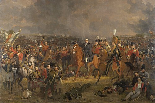 La bataille de Waterloo, 1824, Jan Willem Pieneman