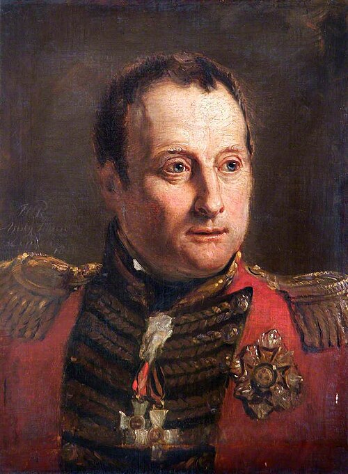General Rowland Hill (1772–1842), 1st Viscount Hill, GCB, GCH, 1821, Jan Willem Pieneman