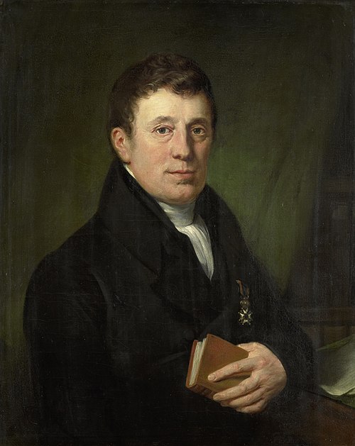 Hendrik Harmen Klijn (1773–1856). Dichter, 1825, Jan Willem Pieneman