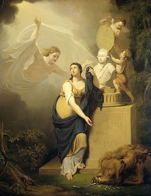 Allegory of the Death of Prince William V, 1806, 1806, Jan Willem Pieneman