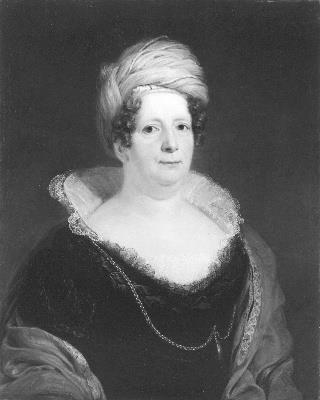 Dowager Françoise M. van de Poll-van Weede (1773-1840), 1821, Jan Willem Pieneman