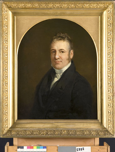 Portrait of probably Reinier Otto Hendrik van Manen (....-1855), 1824, Jan Willem Pieneman