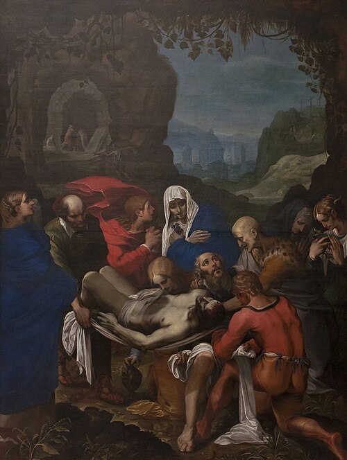 The entombment, 1605, Wenceslas Cobergher