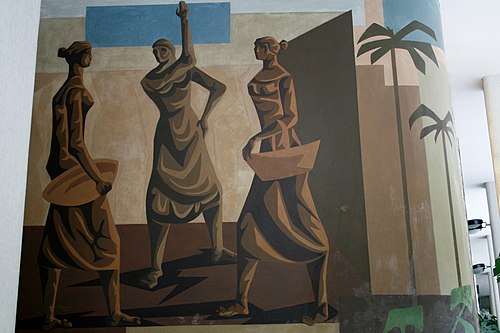 Painel do Edifício Lausanne, , Clóvis Graciano