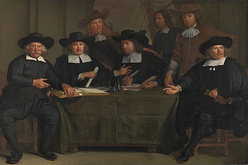 The Commissioners of the Walloons in Amsterdam, 1674, Wallerant Vaillant