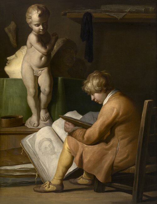 A Young Artist, , Wallerant Vaillant