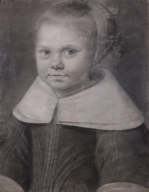 Portrait of a girl by Wallerant Vaillant, 1655, Wallerant Vaillant