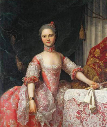 Portrait of Maria Luisa de Parma (1751-1819), 1765, Giuseppe Baldrighi