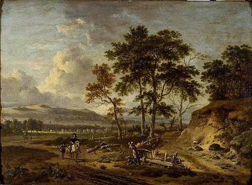 Landscape, 1667, Jan Wijnants