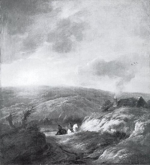 Road through the Dunes, 1664, Jan Wijnants