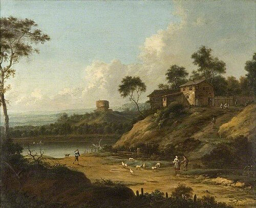 Landscape with River, , Jan Wijnants