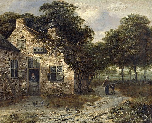 A peasant cottage, 1650, Jan Wijnants