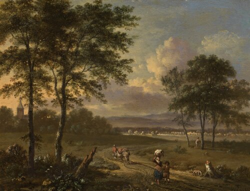 Landschap, , Jan Wijnants
