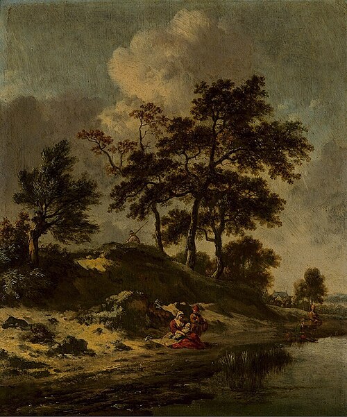 Dune Landscape, 1665, Jan Wijnants