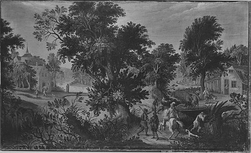 Wooded Landscape, 1658, Jan Wijnants