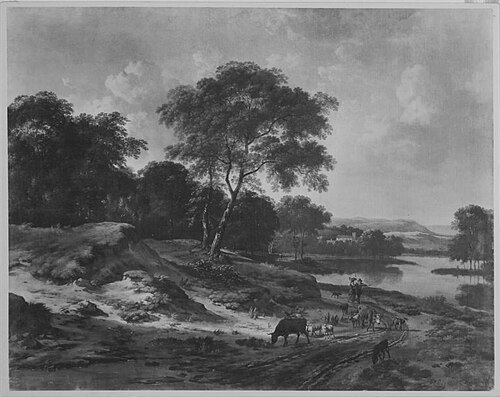 Landschaft mit Hirten, 1658, Jan Wijnants