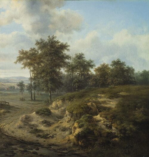 Dune landscape, 1670, Jan Wijnants