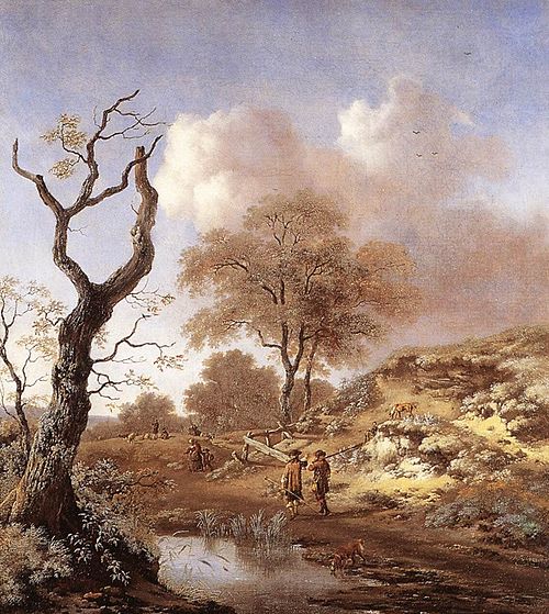 A Hilly Landscape, 1662, Jan Wijnants
