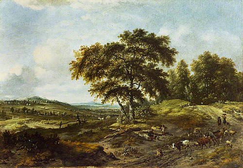 Landscape with Cattle, 1661, Jan Wijnants