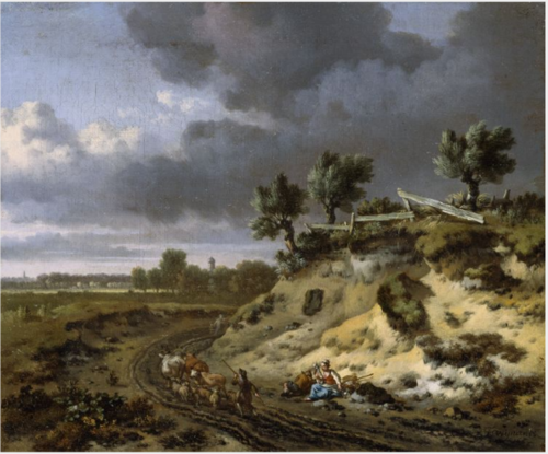 The Dunes near Haarlem, 1667, Jan Wijnants