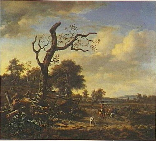 L'Arbre dépouillé, 1670, Jan Wijnants