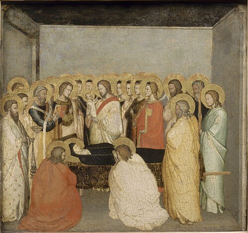 La Dormition de la Vierge, 1329, Maso di Banco