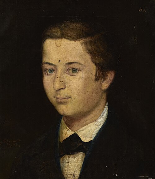 Portrait of Henryk Poller, 1853, Andrzej Grabowski