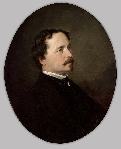 Portrait of Kornel Ujejski, 1868, Andrzej Grabowski