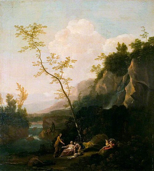 Rocky Landscape with Figures, , Frederik de Moucheron