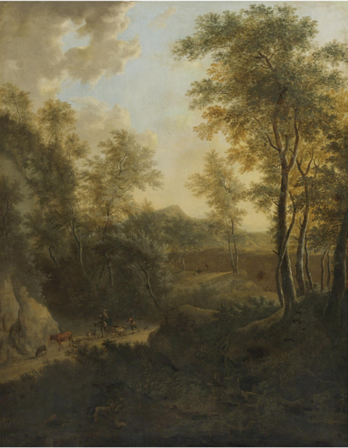 A PASTORAL LANDSCAPE, , Frederik de Moucheron