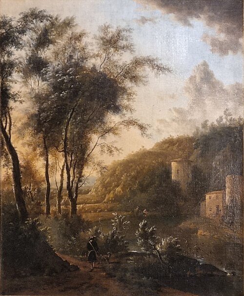 Paysage boisé, , Frederik de Moucheron