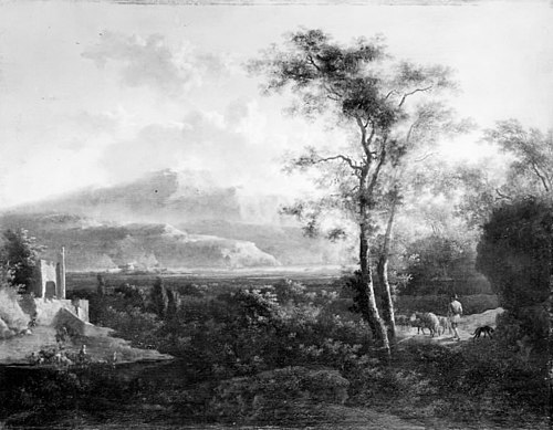 Italianate Landscape, 1667, Frederik de Moucheron