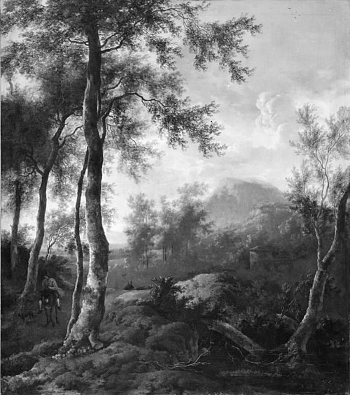 Mountain Landscape, 1696, Frederik de Moucheron