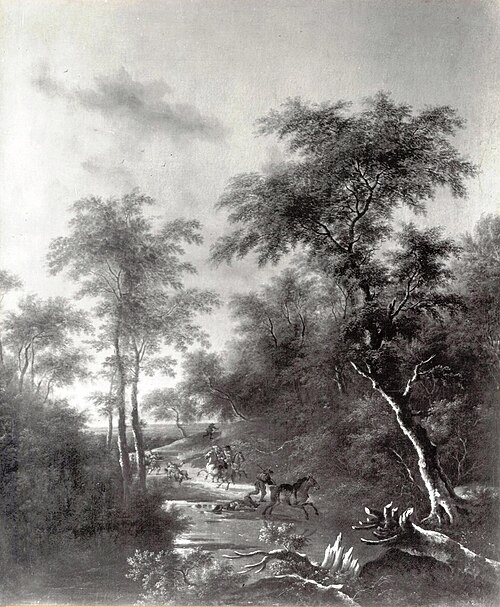 The Ambush, 1650, Frederik de Moucheron